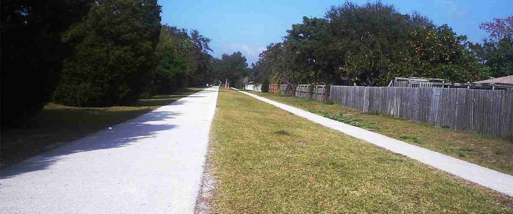 Outdoor Bike Path at the Fred Marquis Pinellas Trail