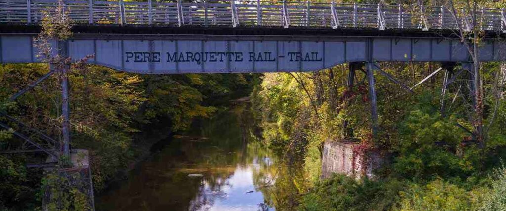 Pere Marquette Rail Trail Bridge