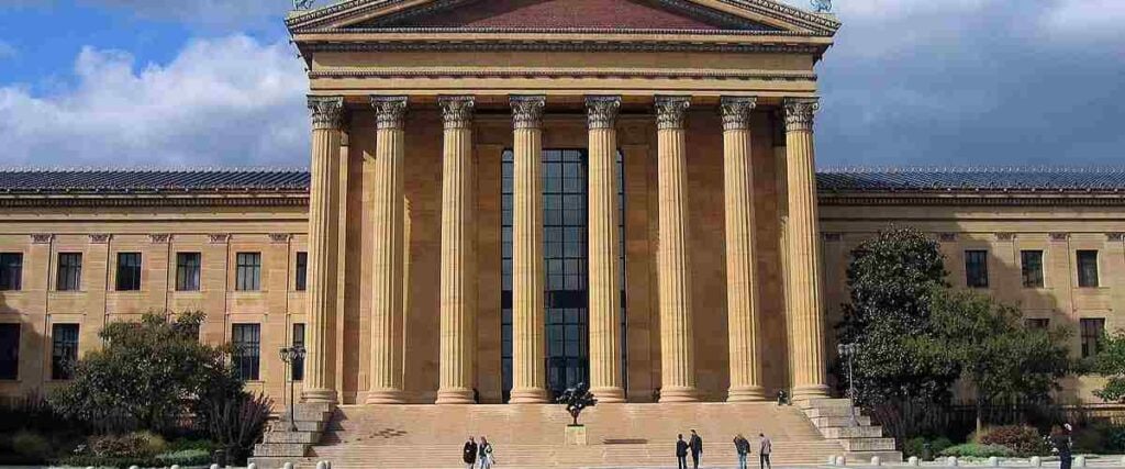 Philadelphia Museum of Art on Rocky's Run.