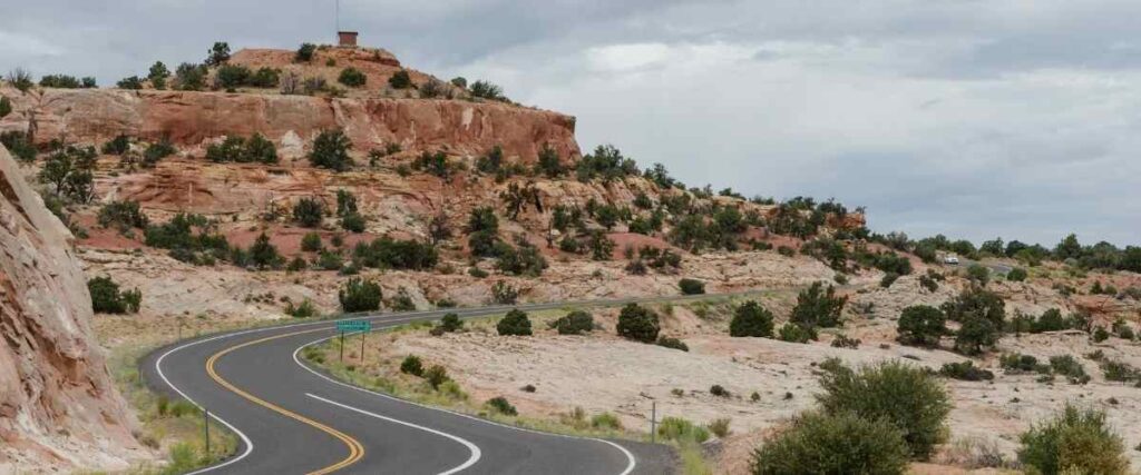 Scenic Byway 12 road.