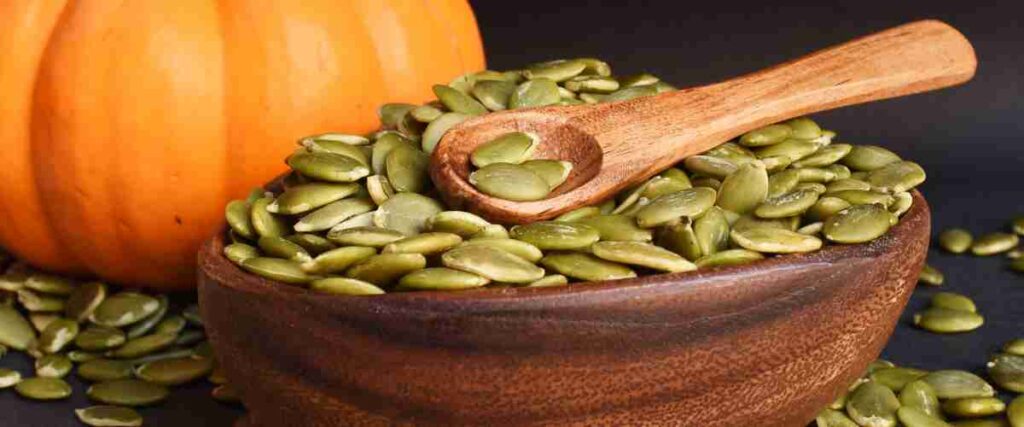 bowl of pumpkin seeds